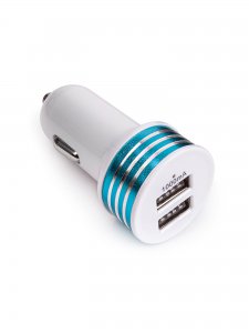 Зарядное устройство 2 x USB 1A, 12/24V для телефонов, смартфонов, навигаторов, регистраторов и т.п.